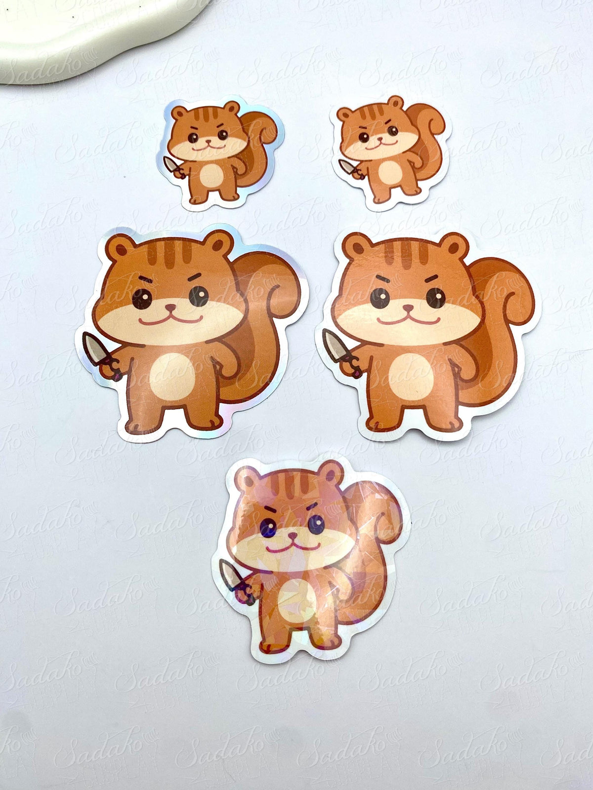 ATEEZ "Jjoongrami Invasion" Vinyl Sticker Pack 5-teilig