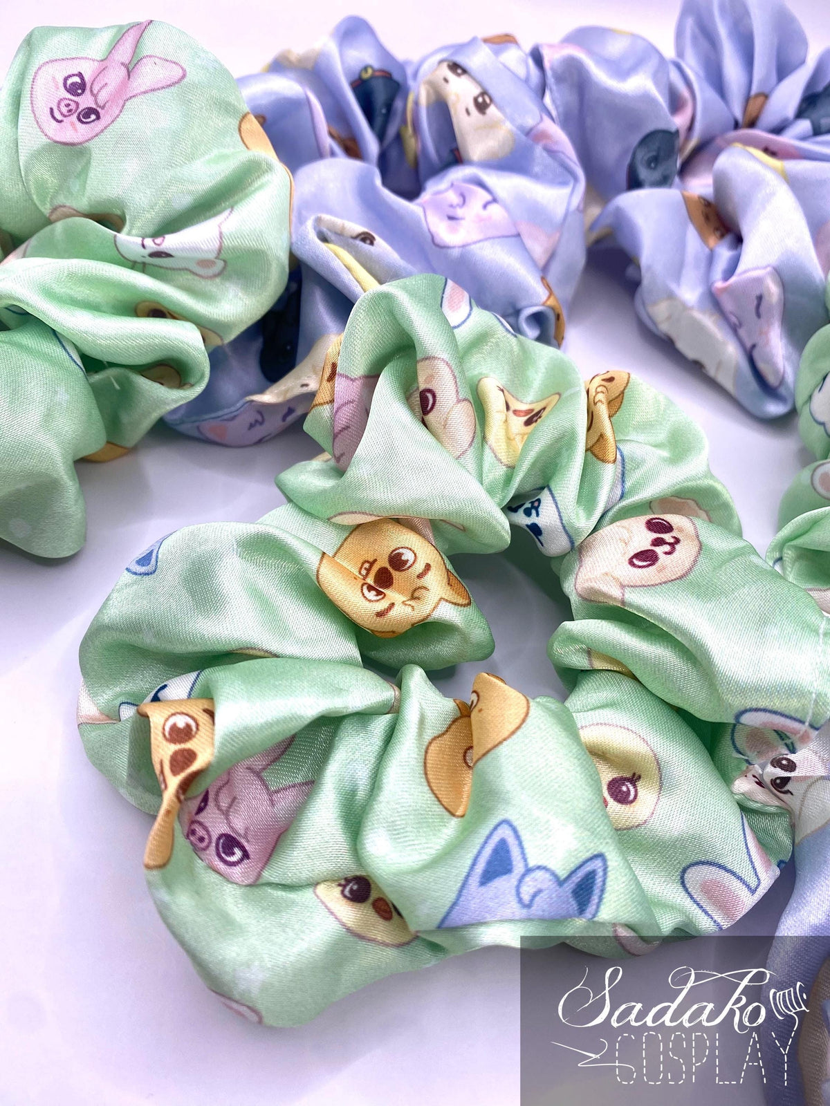 Stray Kids Skzoo Satin Scrunchie / Haargummi
