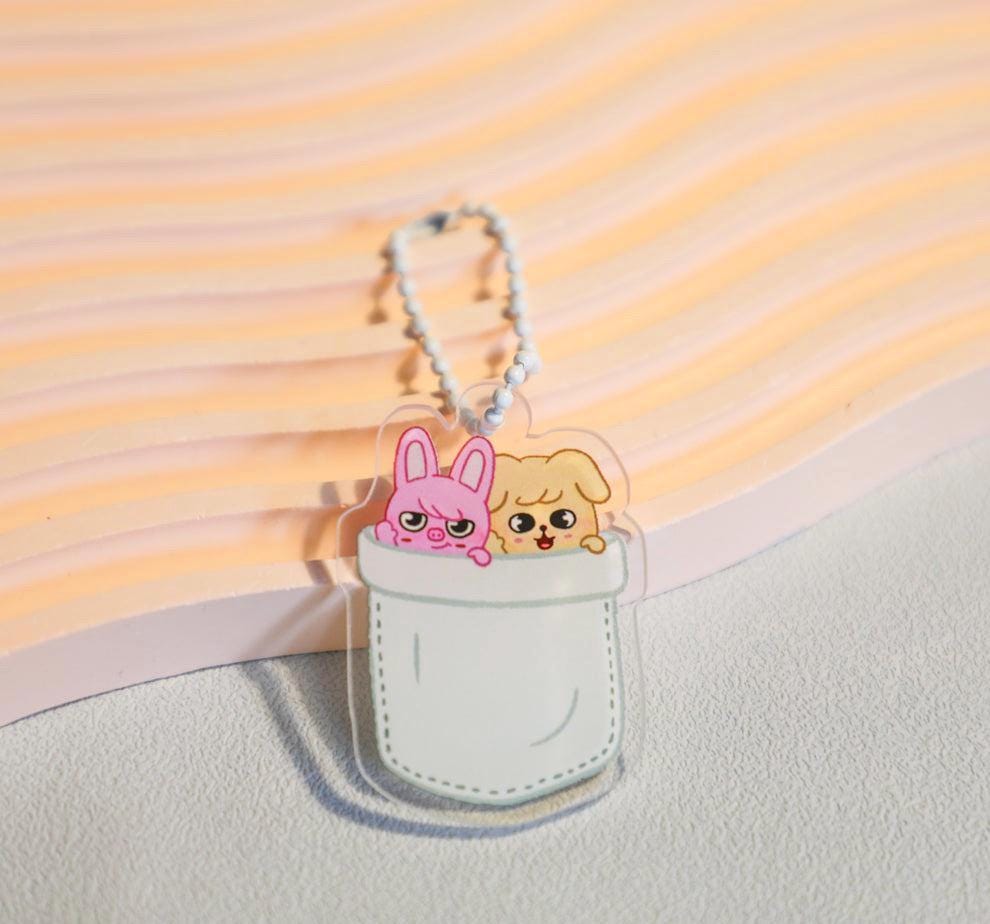 Stray Kids SKZOO in a pocket Keychain - alte Version