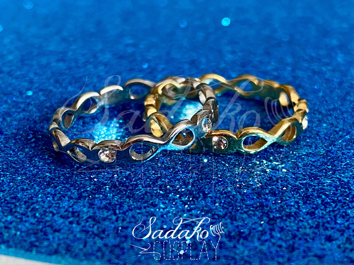 ATEEZ 8 makes 1 Team - Infinity Ring mit Schmucksteinen