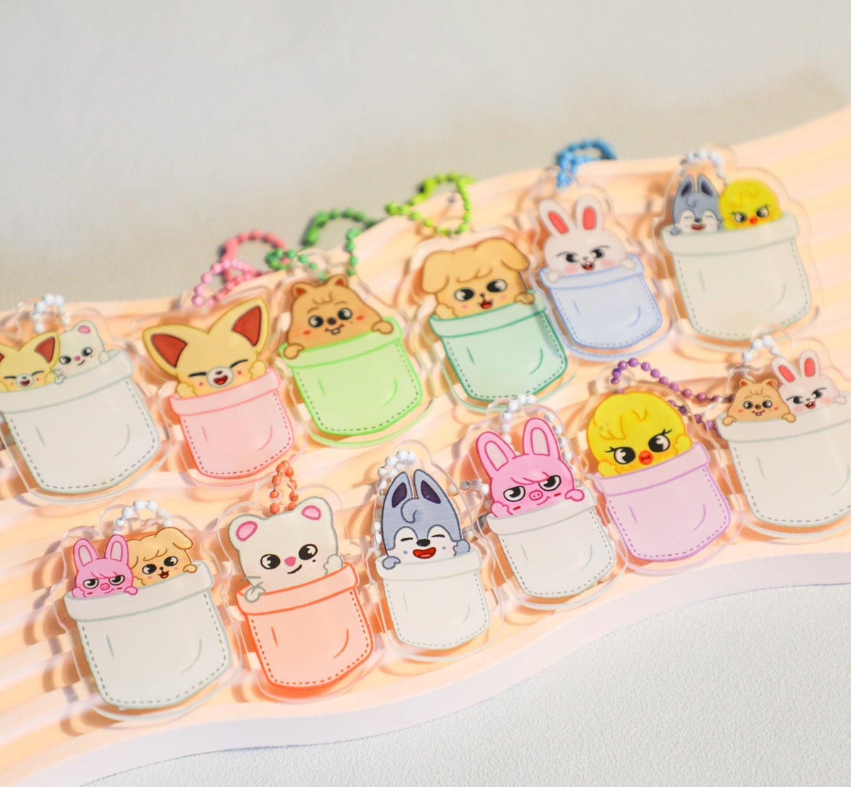 Stray Kids SKZOO in a pocket Keychain - alte Version