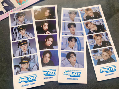 Stray Kids Photostrip Lesezeichen – Doppelseitiger Kunstdruck