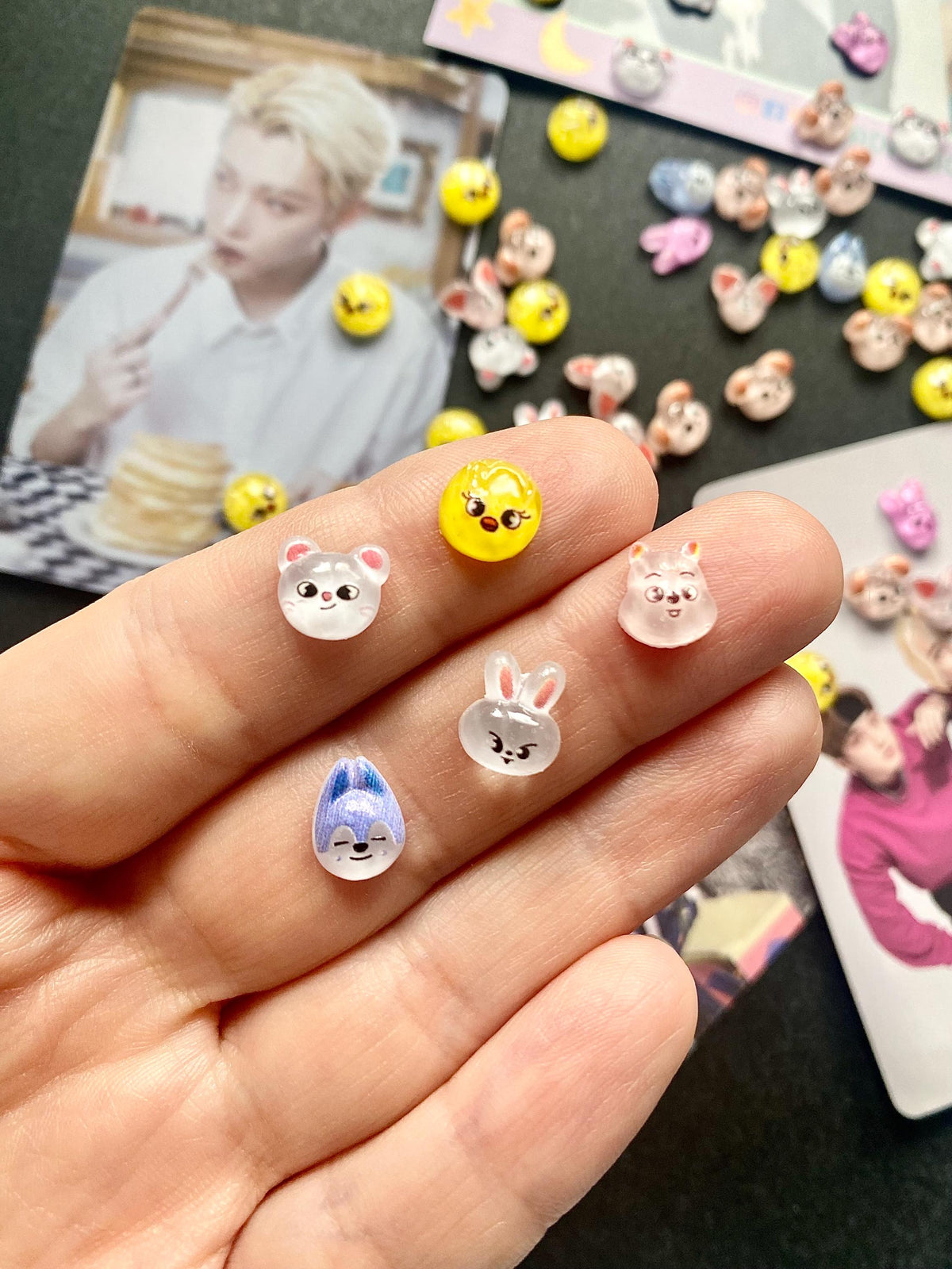 Stray Kids "SKZOO" flatback Acryl charms - 50 Stück