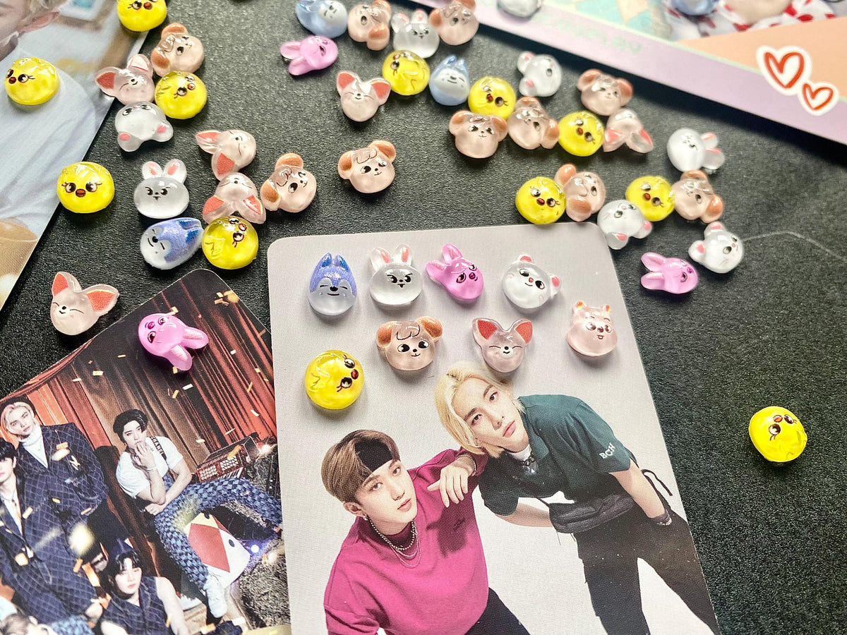 Stray Kids "SKZOO" flatback Acryl charms - 50 Stück