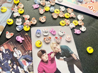 Stray Kids "SKZOO" flatback Acryl charms - 50 Stück
