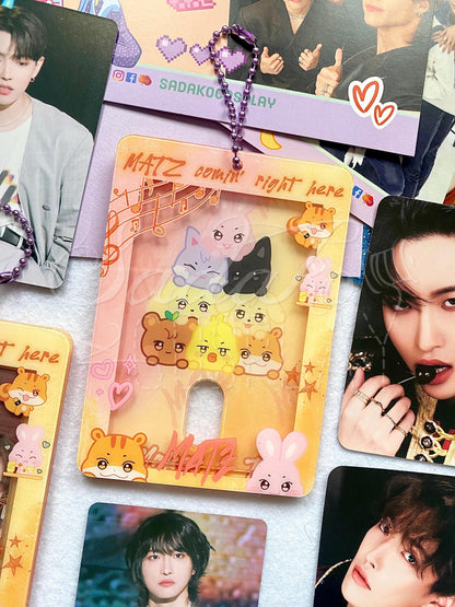 ATEEZ "Matz" Hongjoong & Seonghwa Acrylic Photocard Holder