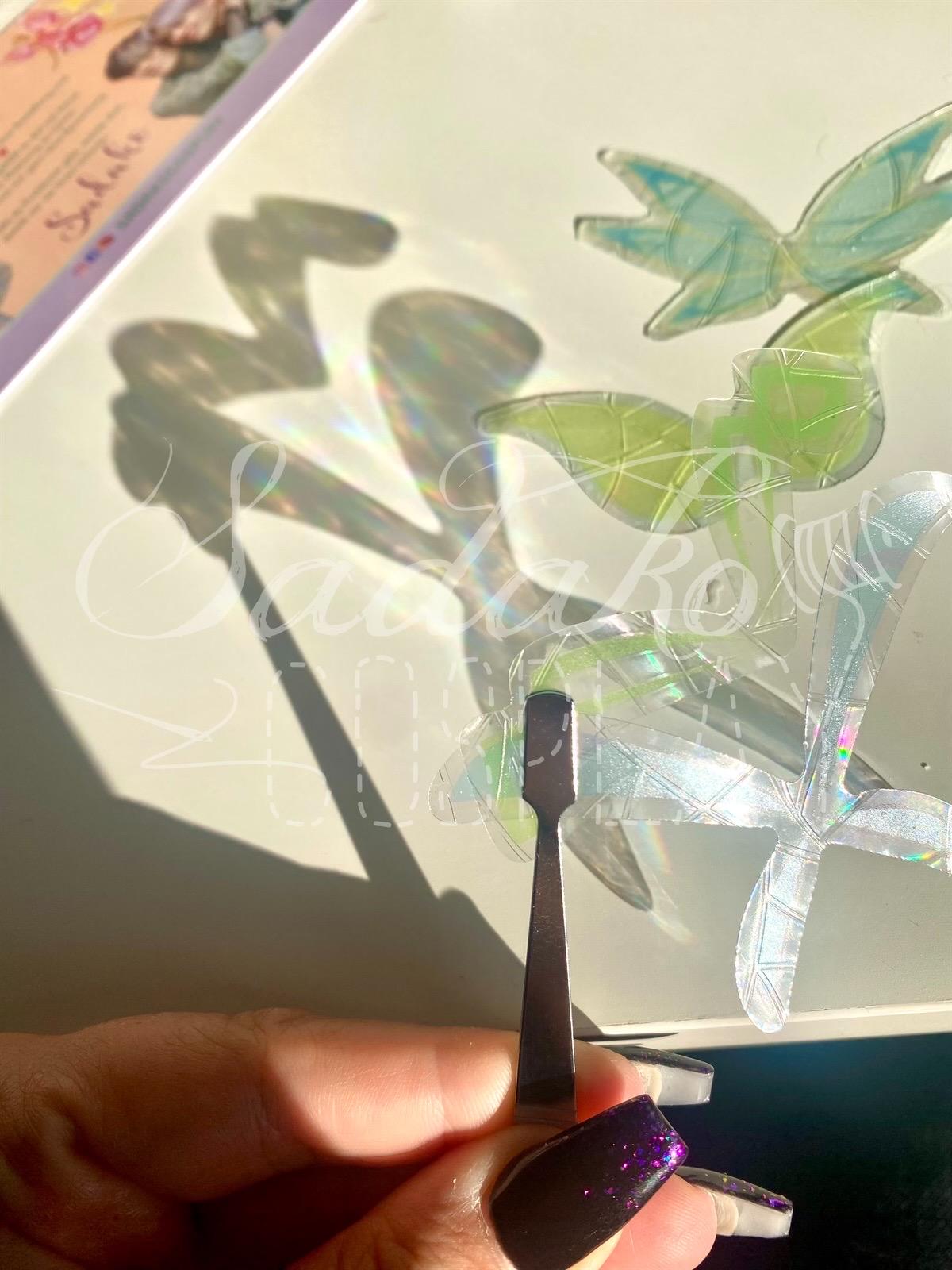 Winx Club Suncatcher, Lichtfänger, Fensteraufkleber - Magic Winx / Charmix Flügel Sticker