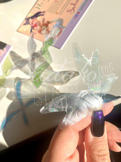 Winx Club Suncatcher, Lichtfänger, Fensteraufkleber - Magic Winx / Charmix Flügel Sticker