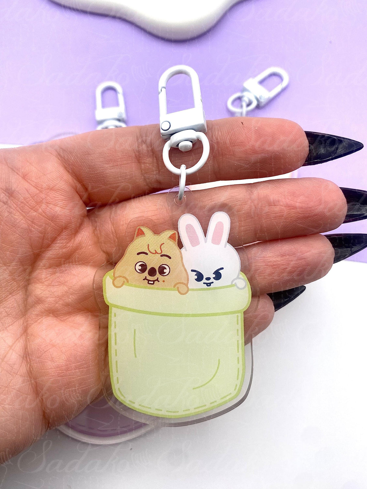 Stray Kids "SKZOO Couple in a pocket" Acrylic Keychain