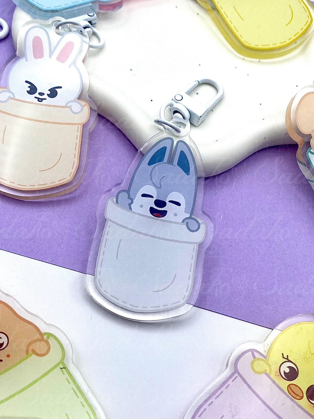 Stray Kids "SKZOO in a pocket" Acrylic Keychain