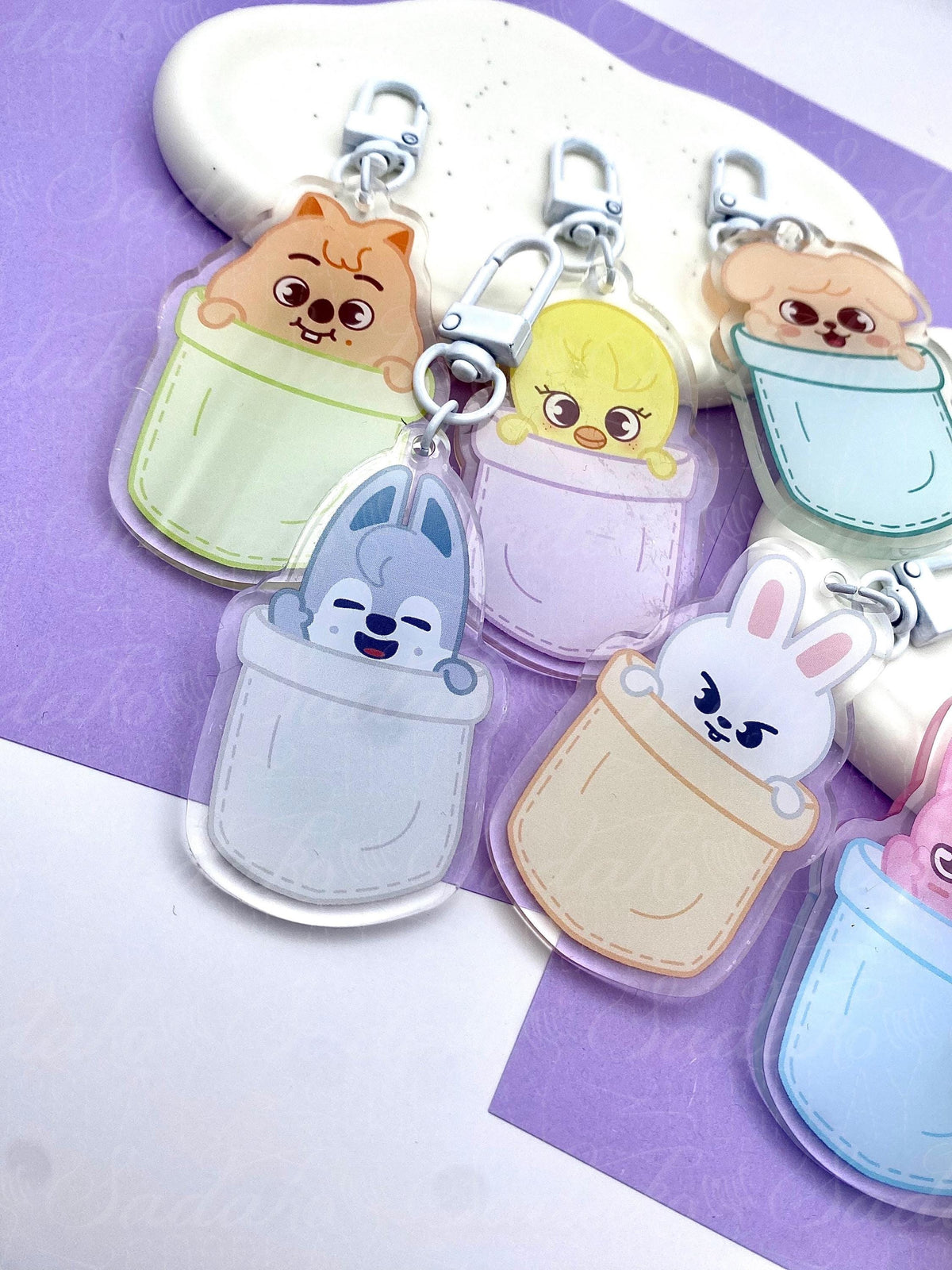 Stray Kids "SKZOO in a pocket" Acrylic Keychain