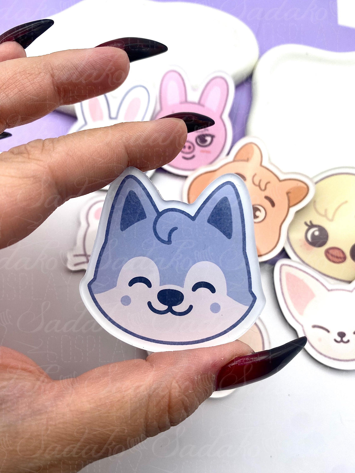Stray Kids SKZOO Fridge Magnet mit Acryl-Schicht