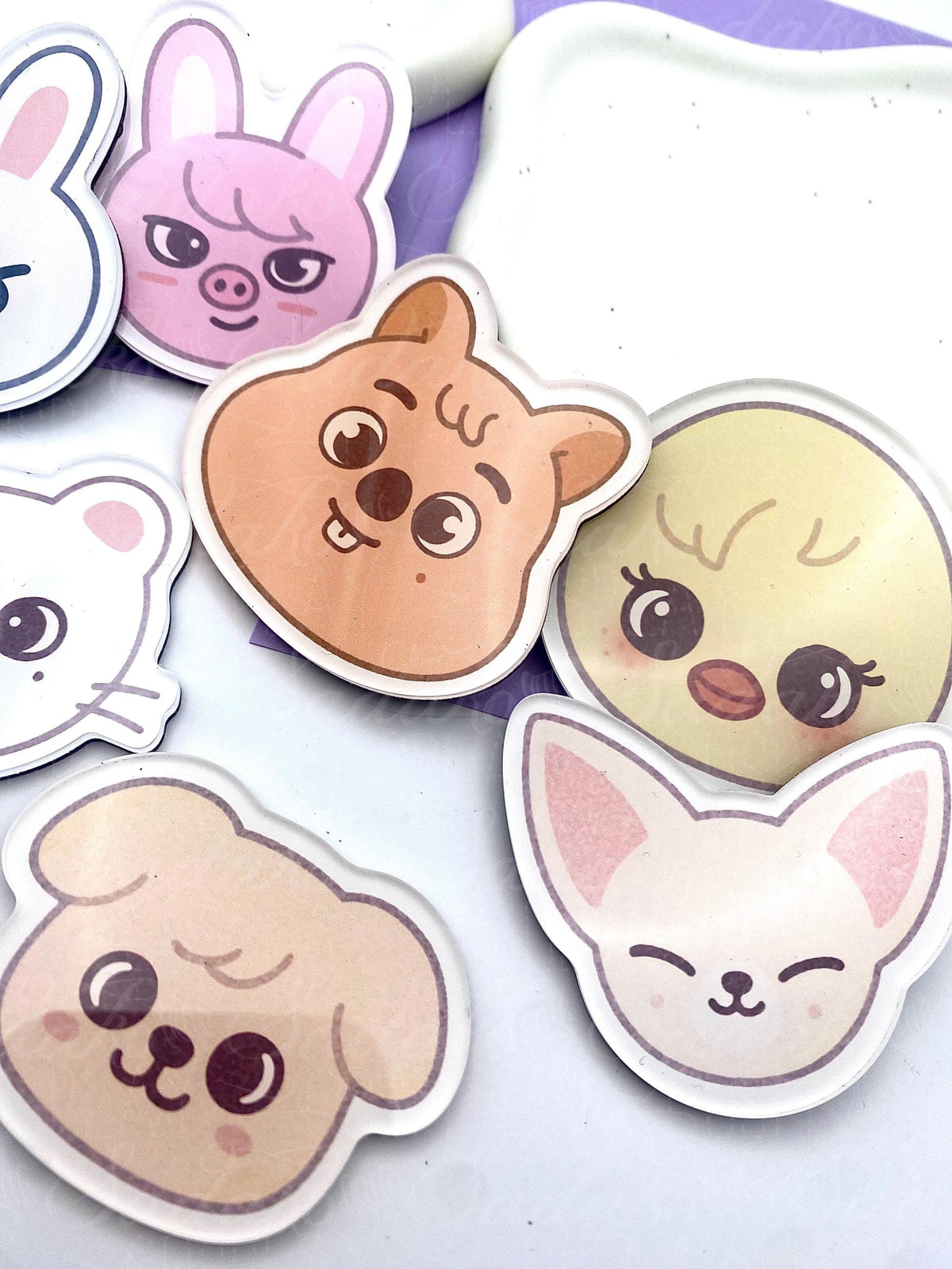 Stray Kids SKZOO Fridge Magnet mit Acryl-Schicht