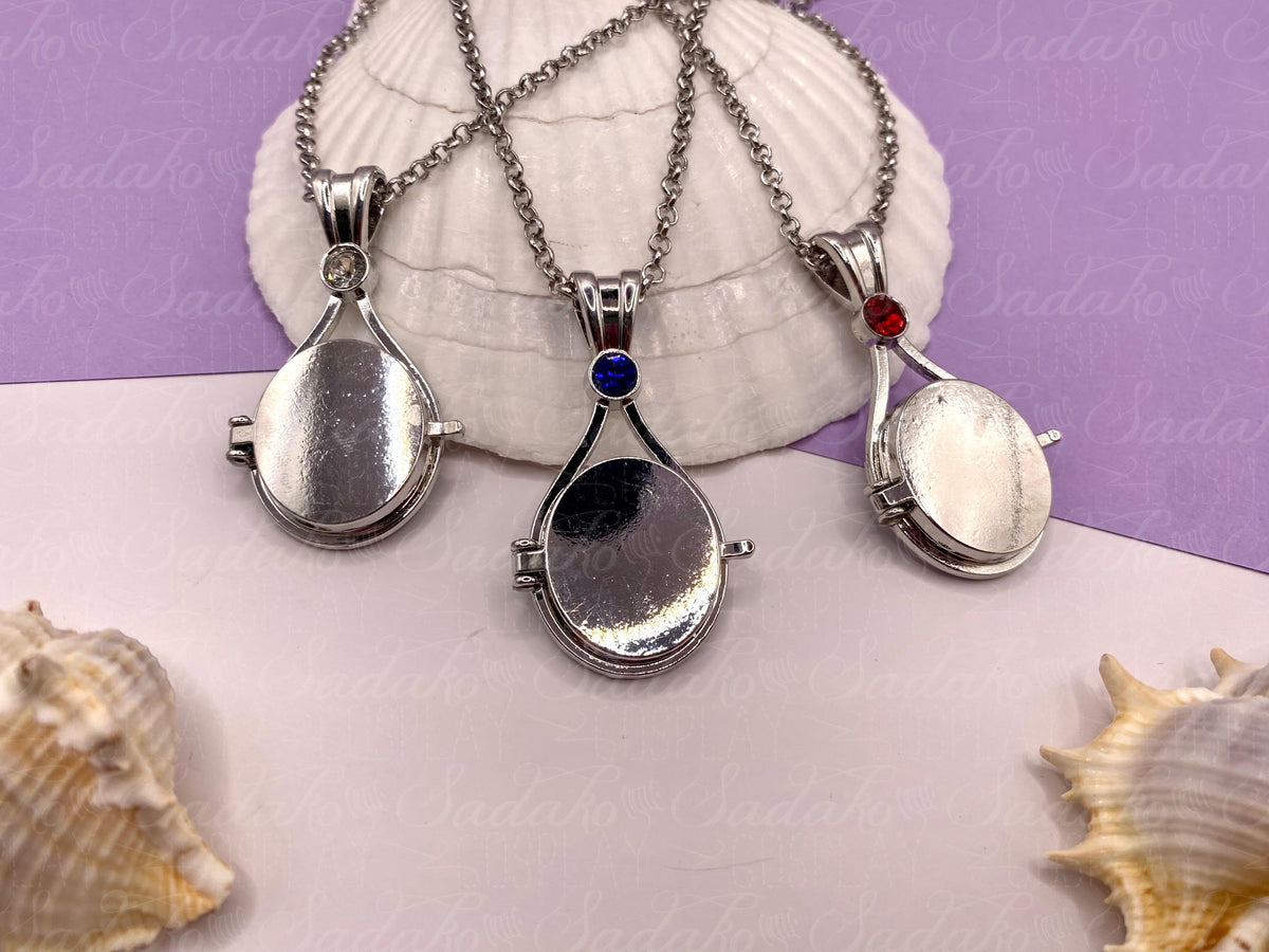 H2o - just add water Meerjungfrauen Amulett, Halskette mit farbigem Stein
