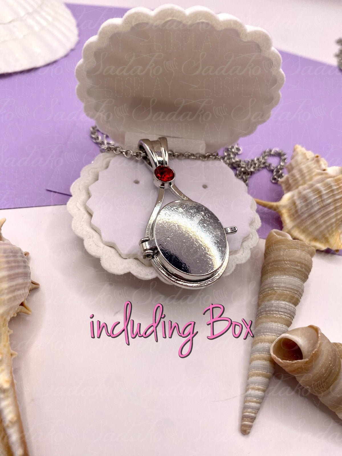H2o - just add water Meerjungfrauen Amulett, Halskette mit farbigem Stein