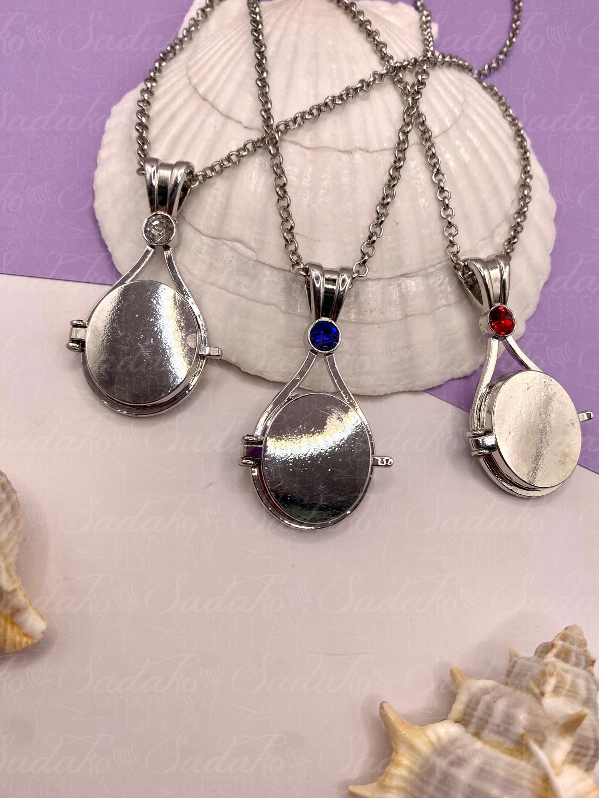 H2o - just add water Meerjungfrauen Amulett, Halskette mit farbigem Stein
