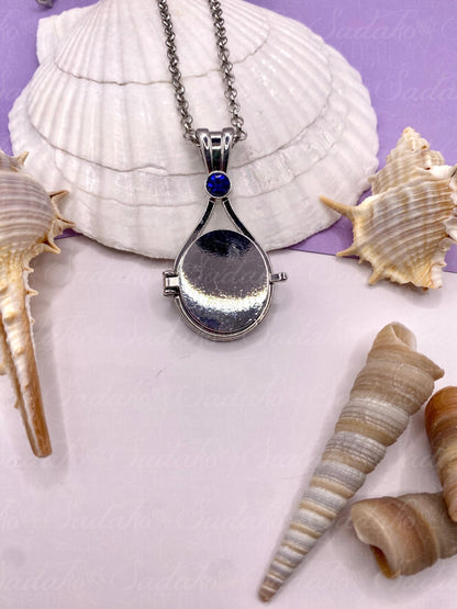 H2o - just add water Meerjungfrauen Amulett, Halskette mit farbigem Stein