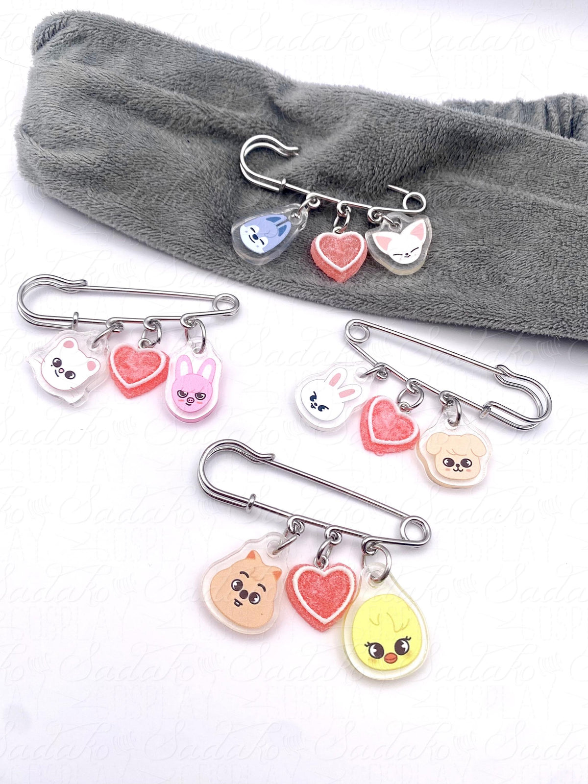 Stray Kids SKZOO Brosche Pin - Mix & Match
