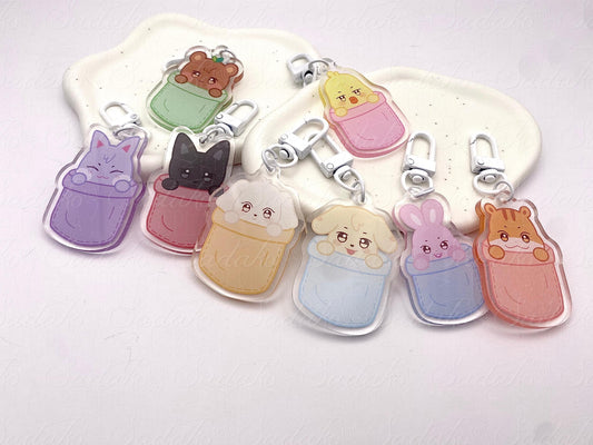 ATEEZ "Aniteez in a pocket" Acrylic Keychain