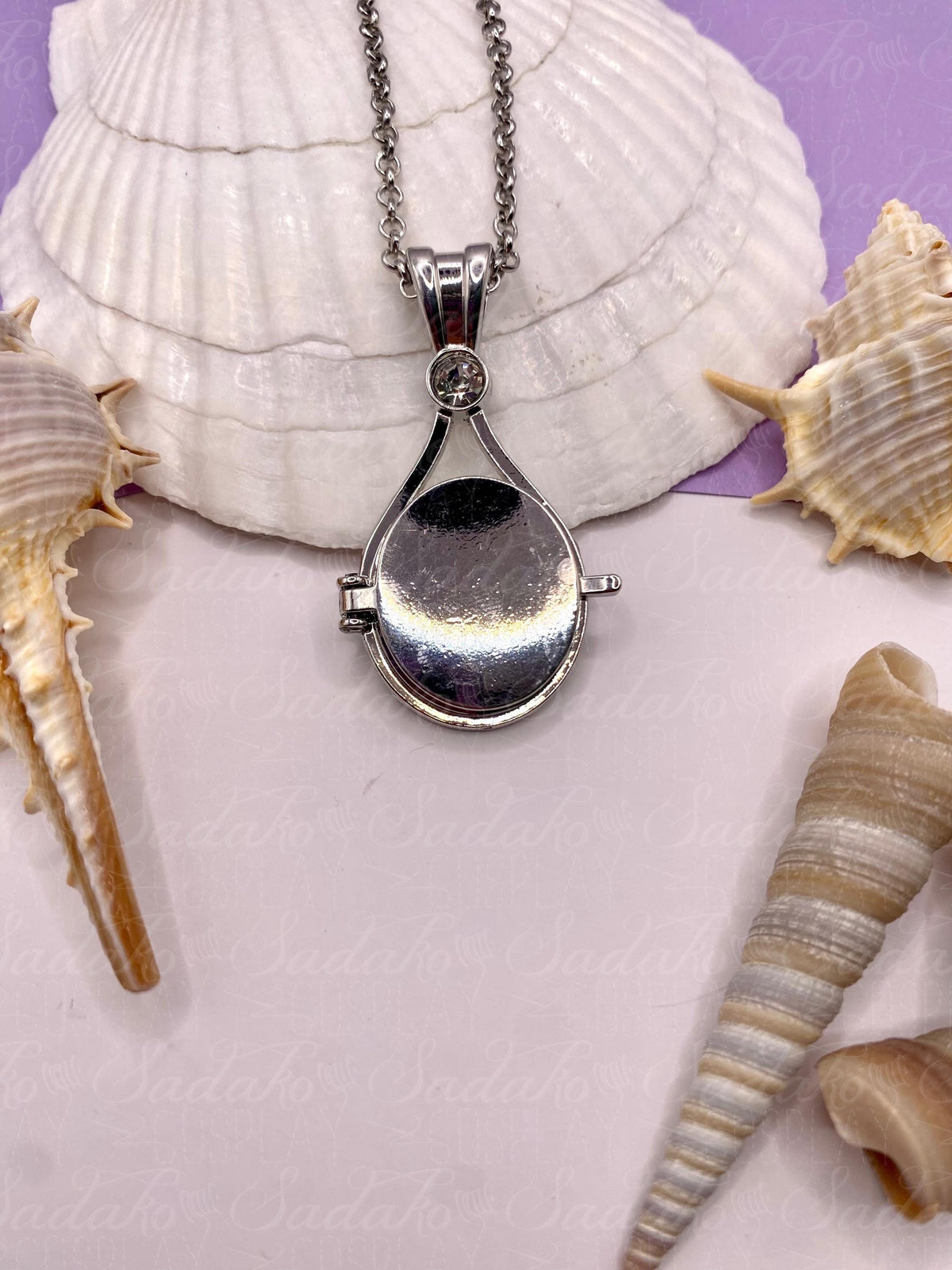 H2o - just add water Meerjungfrauen Amulett, Halskette mit farbigem Stein