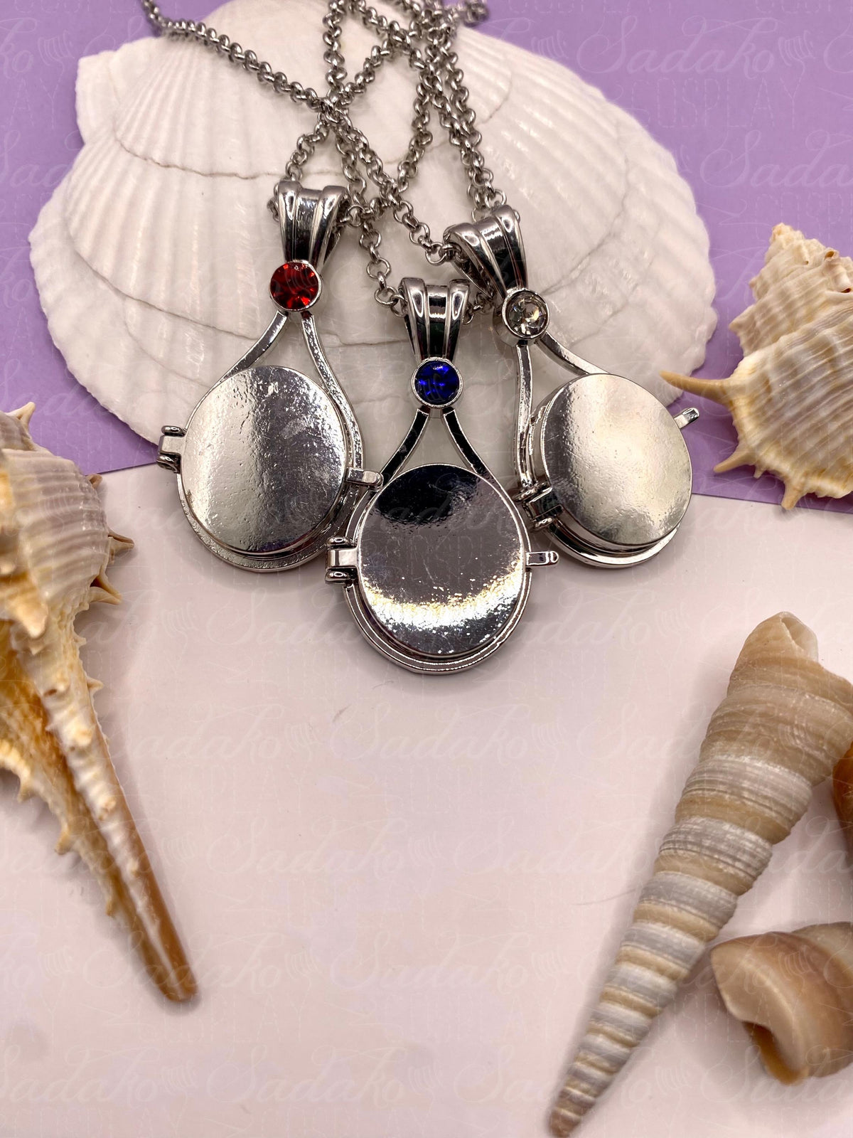 H2o - just add water Meerjungfrauen Amulett, Halskette mit farbigem Stein