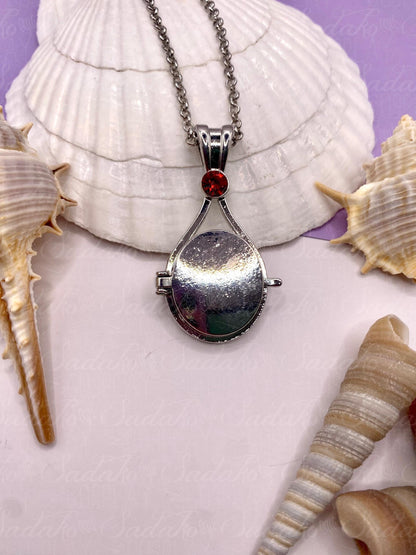 H2o - just add water Meerjungfrauen Amulett, Halskette mit farbigem Stein