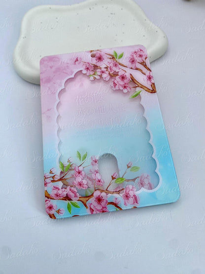 "Sakura" Kirschblüte Acrylic Photocard Holder