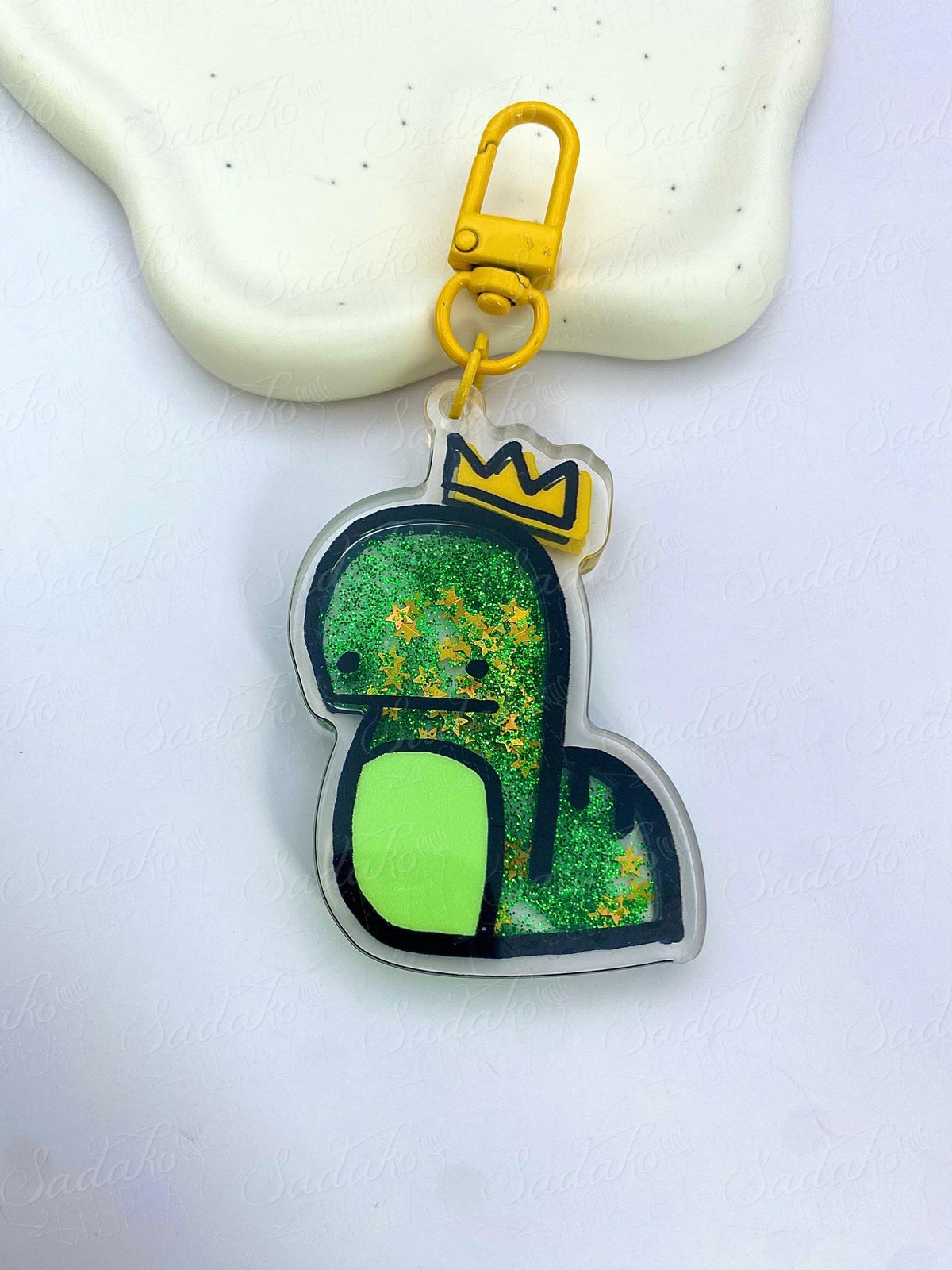 Stray Kids Bangchan "Chandora" Acrylic liquid Shaker Keychain mit Glitter