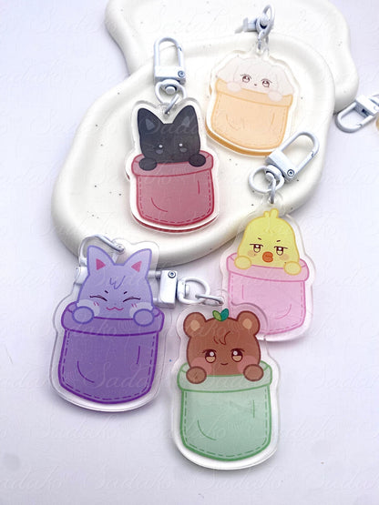 ATEEZ "Aniteez in a pocket" Acrylic Keychain