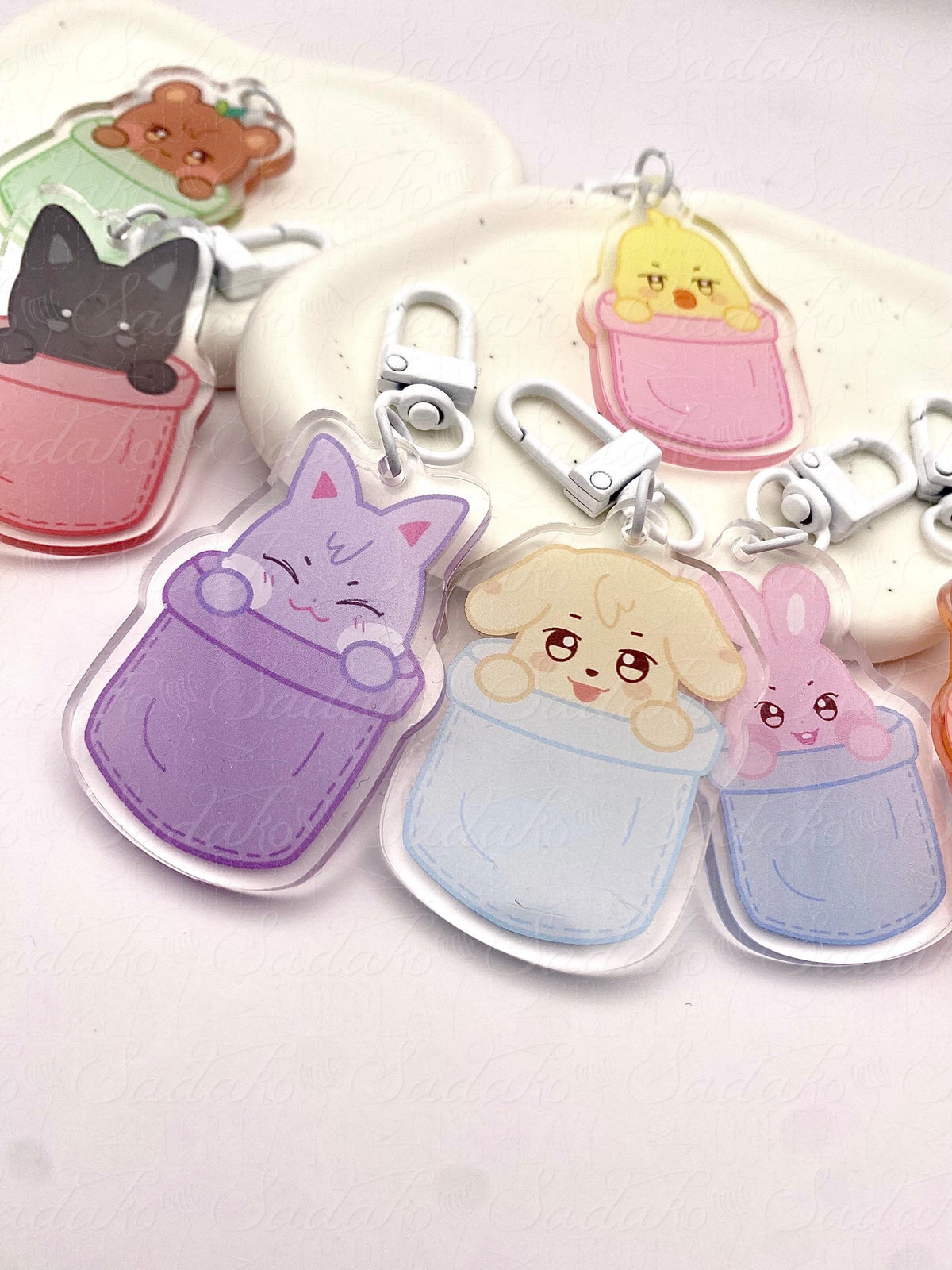 ATEEZ "Aniteez in a pocket" Acrylic Keychain