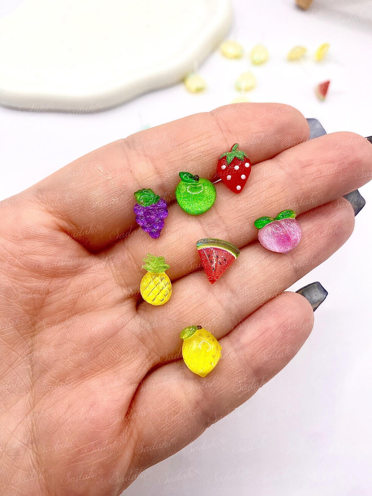 Mix & Match Obst Mini Ohrstecker