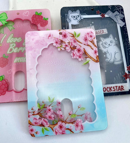 "Sakura" Kirschblüte Acrylic Photocard Holder