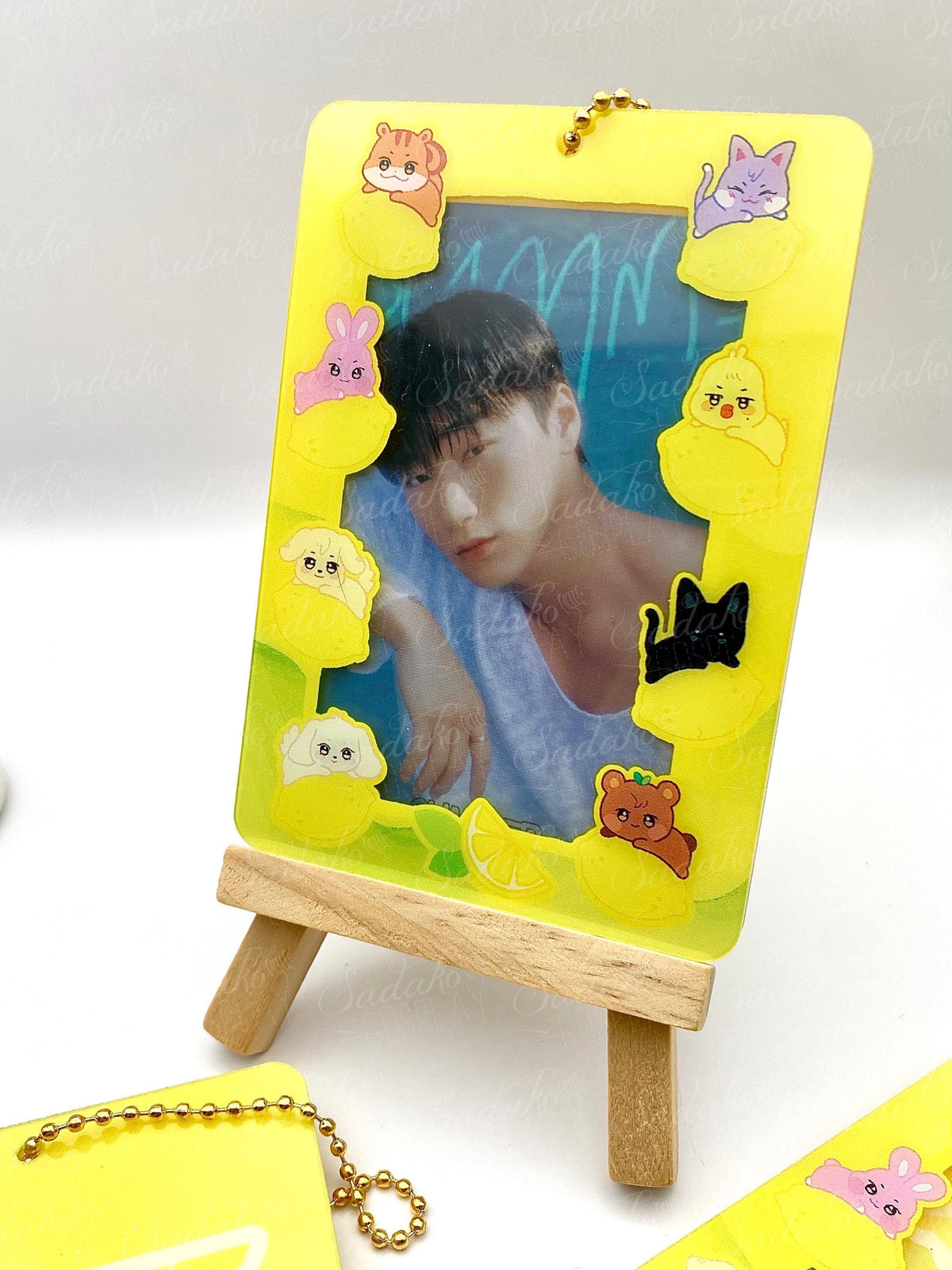 ATEEZ "Lemon Drop OT8" Aniteez Acrylic Photocard Holder