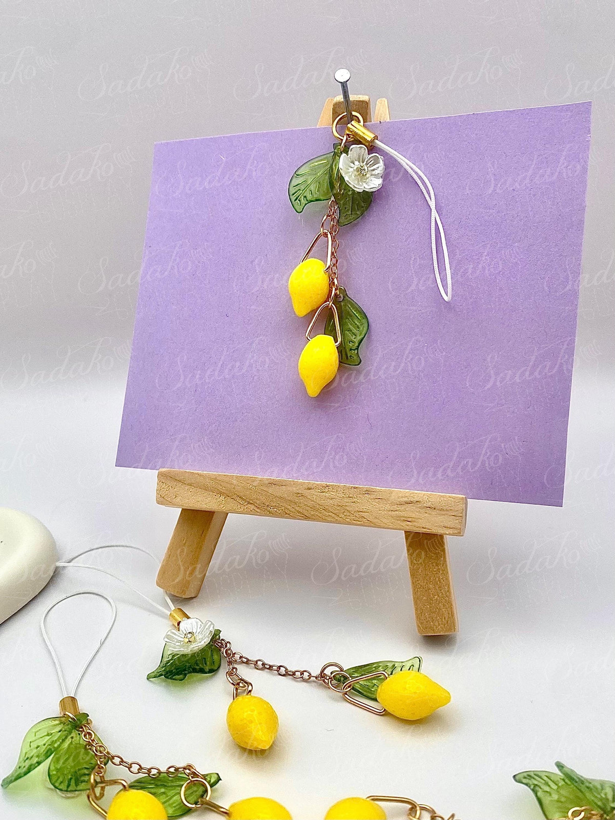 ATEEZ Lemon Drop Zitronen Phone Charm