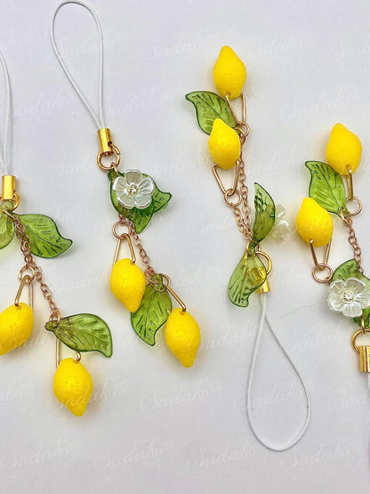 ATEEZ Lemon Drop Zitronen Phone Charm