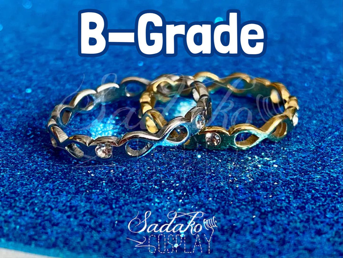 B-Ware! ATEEZ 8 makes 1 Team - Infinity Ring mit Schmucksteinen