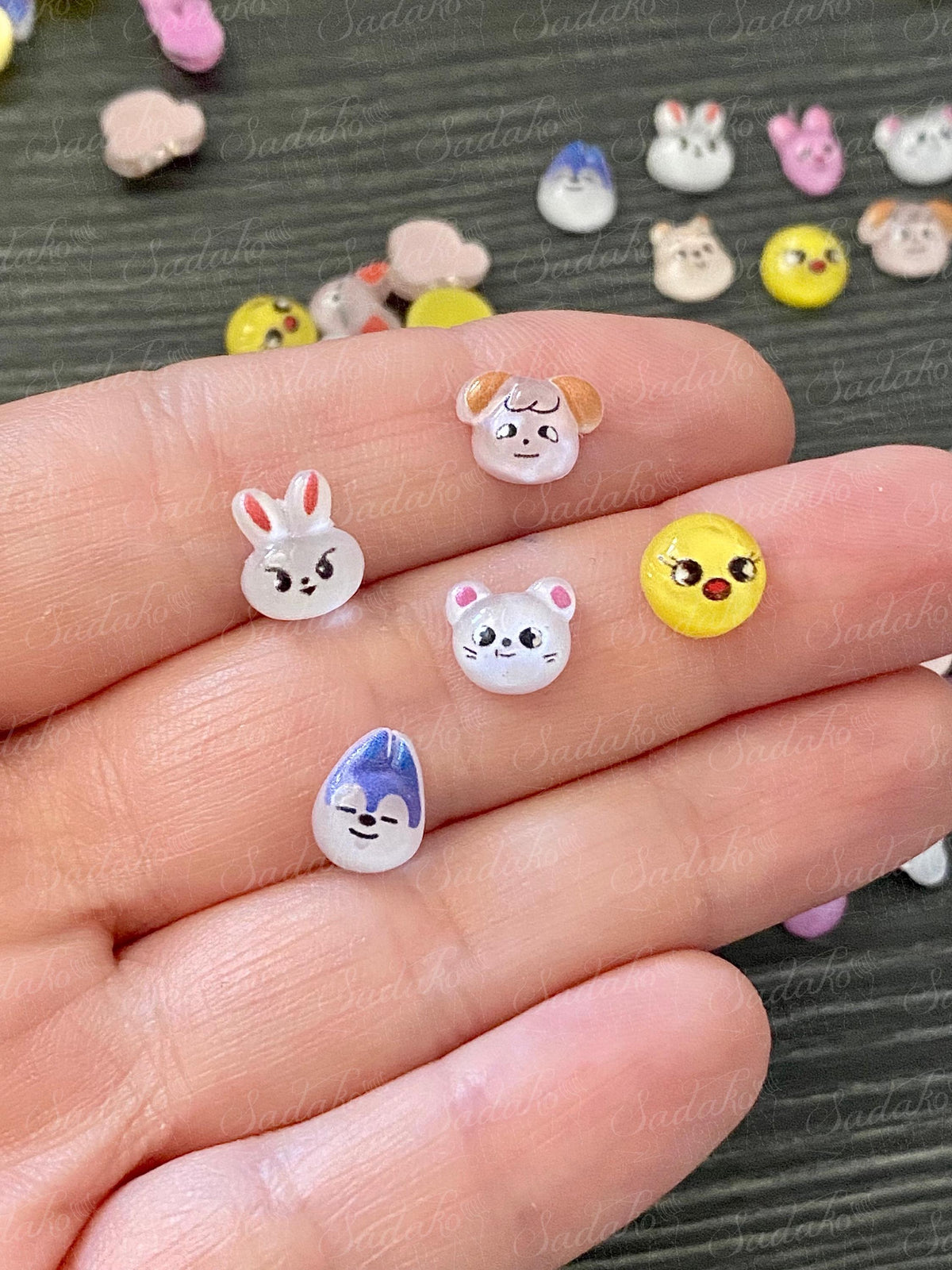B-Ware Stray Kids SKZOO flatback Acryl charms - 50 Stück