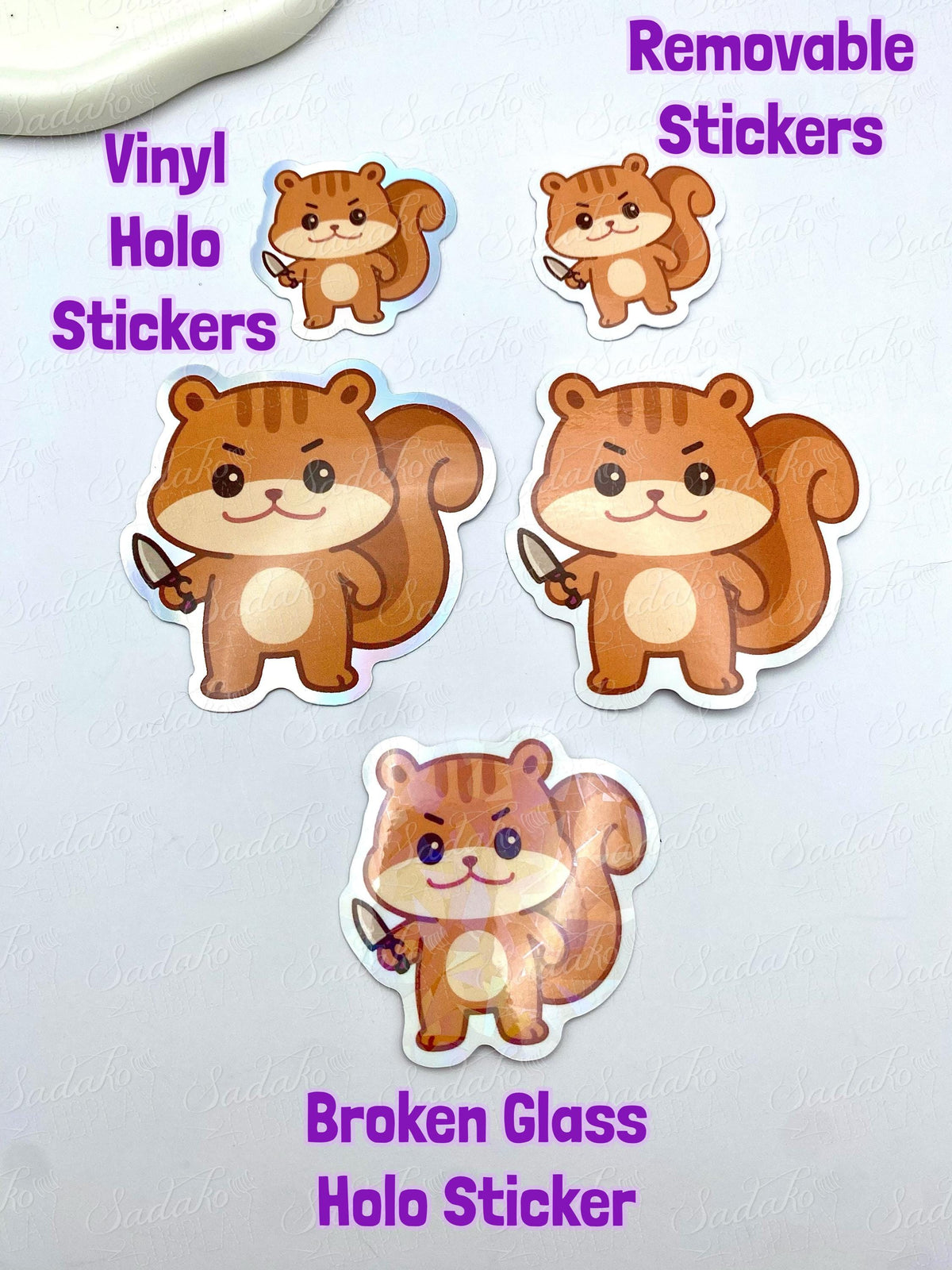 ATEEZ "Jjoongrami Invasion" Vinyl Sticker Pack 5-teilig
