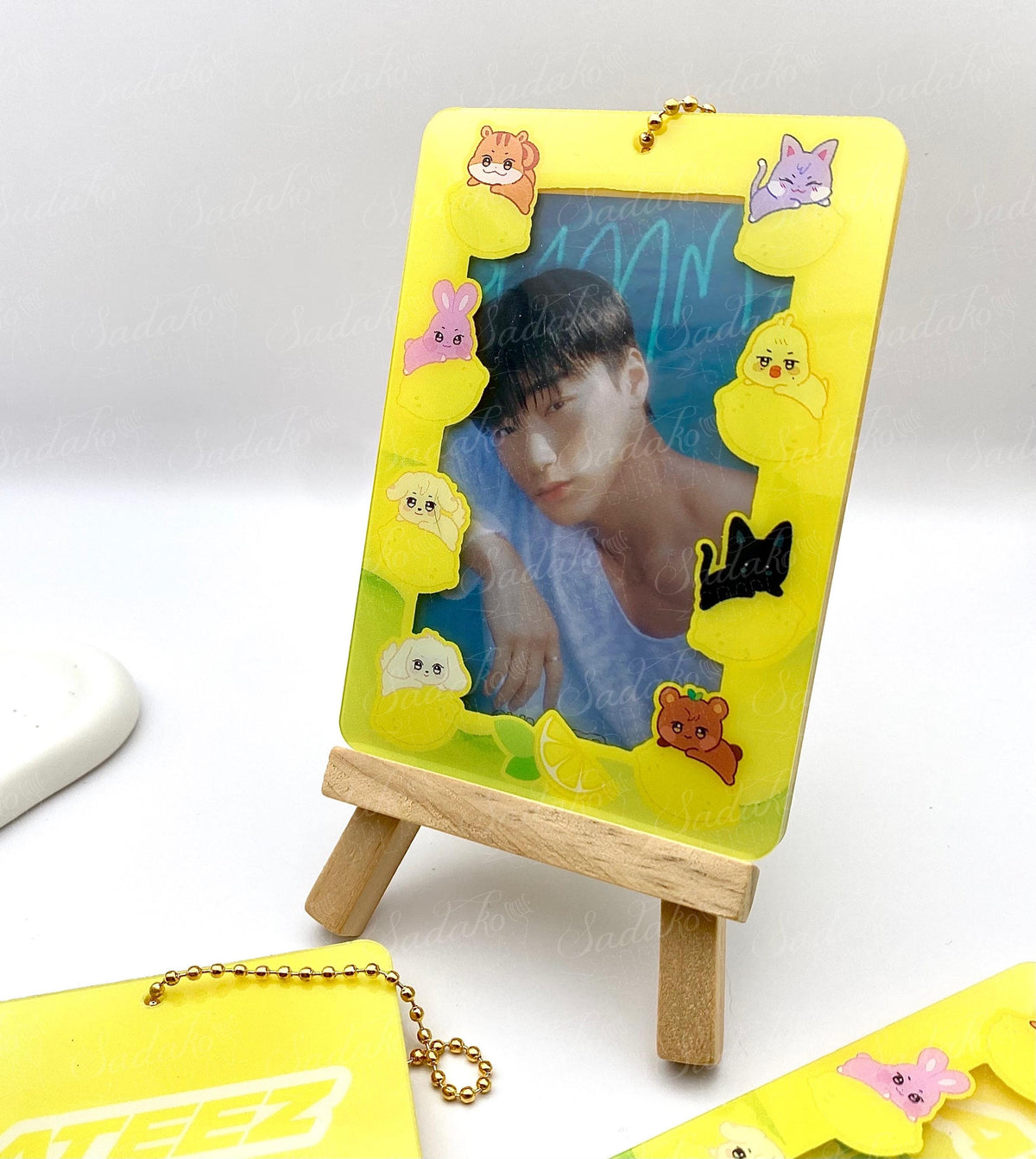 ATEEZ "Lemon Drop OT8" Aniteez Acrylic Photocard Holder