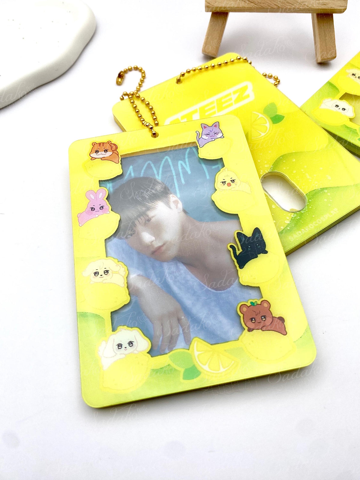ATEEZ "Lemon Drop OT8" Aniteez Acrylic Photocard Holder