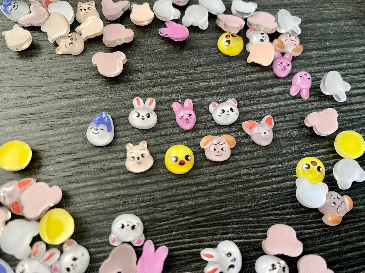 B-Ware Stray Kids SKZOO flatback Acryl charms - 50 Stück