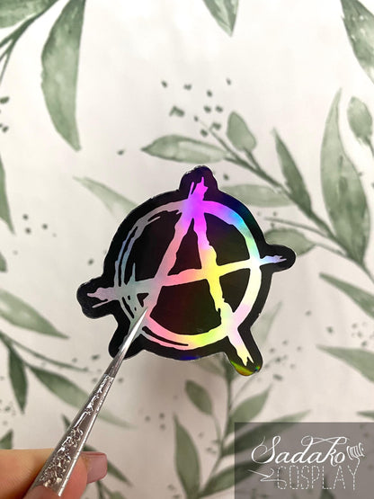 ATEEZ Logo & Song Vinyl Sticker mit Holo-Laser-Effekt