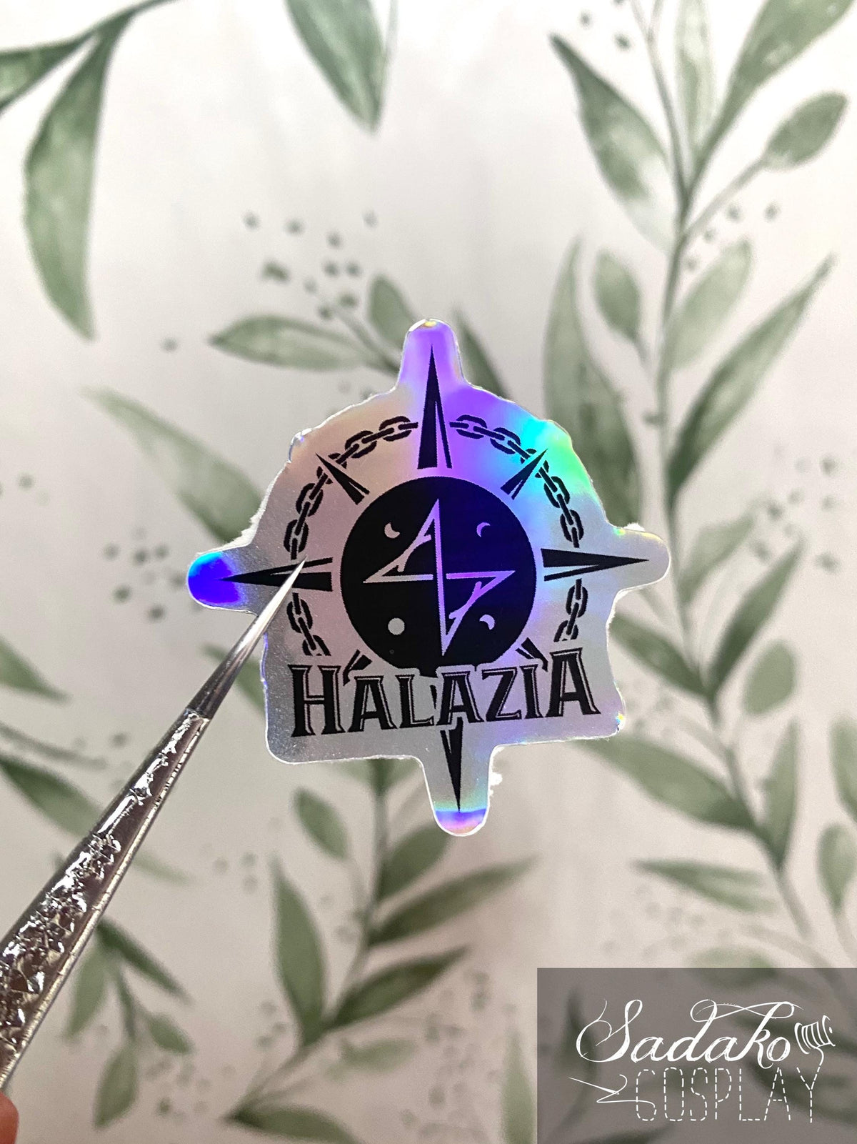 ATEEZ Logo & Song Vinyl Sticker mit Holo-Laser-Effekt