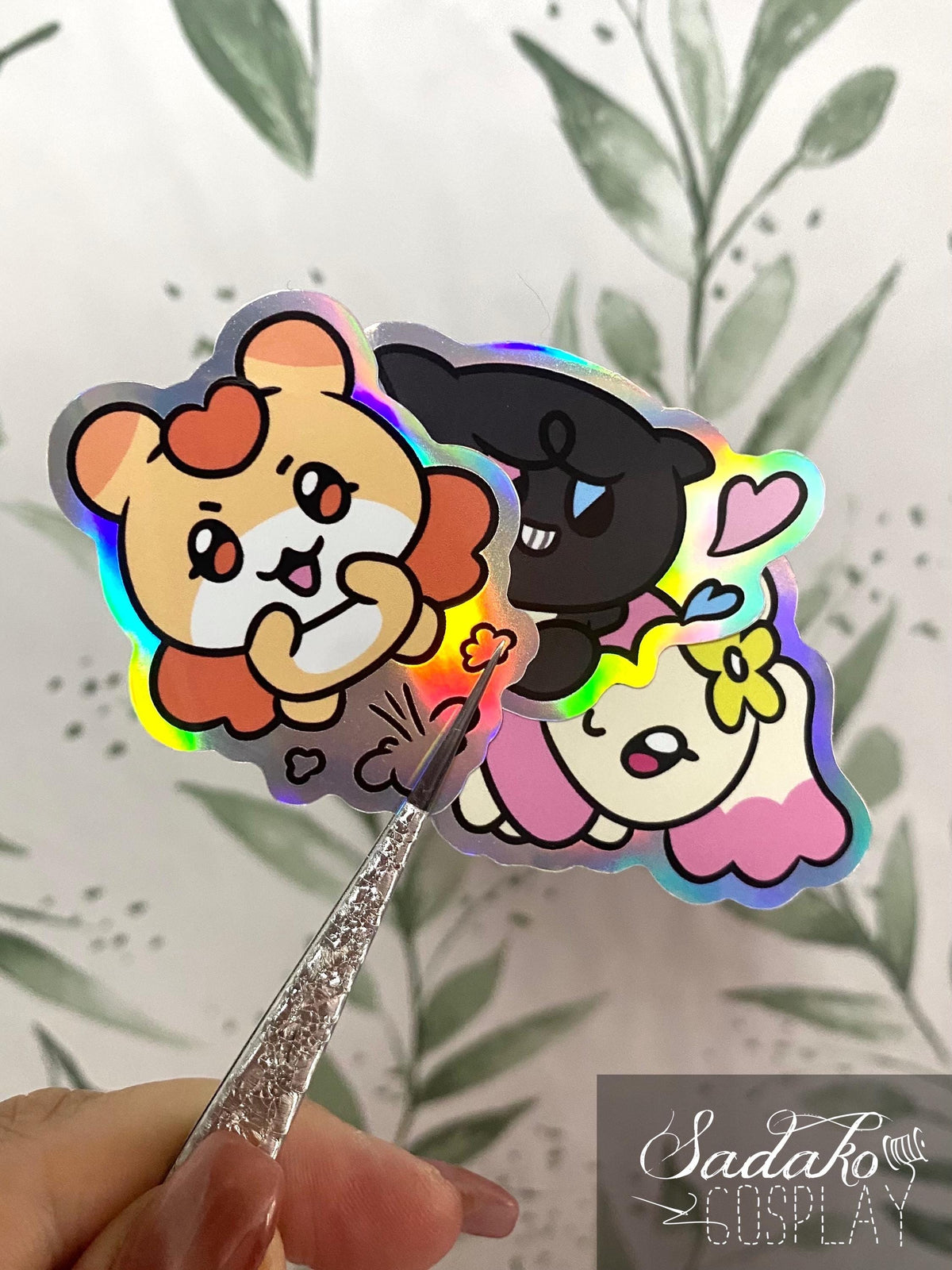 ATEEZ "Mighteez" Vinyl Sticker mit Holo-Laser-Effekt