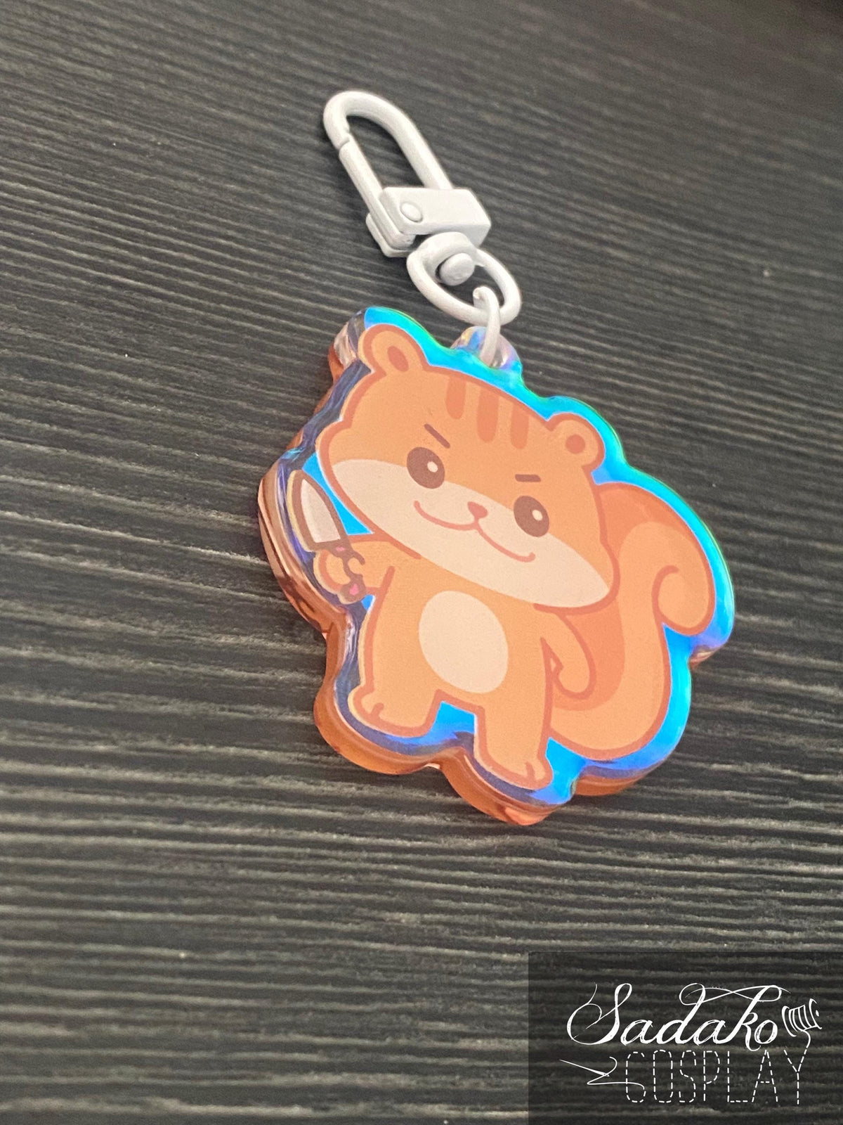 PREORDER ATEEZ "Don‘t fck with Jjoongrami" Acrylic Keychain mit Holo-Laser-Effekt
