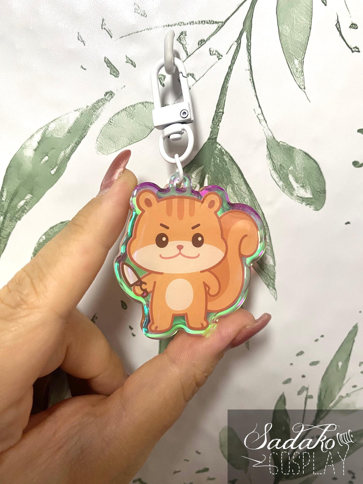PREORDER ATEEZ "Don‘t fck with Jjoongrami" Acrylic Keychain mit Holo-Laser-Effekt