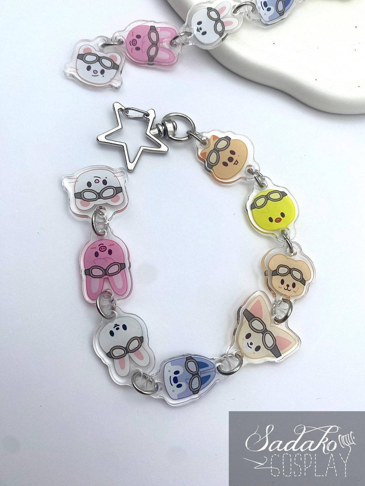 Stray Kids "SKZOO Pilot" Acryl Keychain-Kette