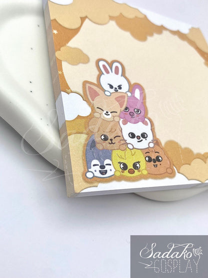 Sticky Notes Stray Kids SKZOO, 50 Blatt