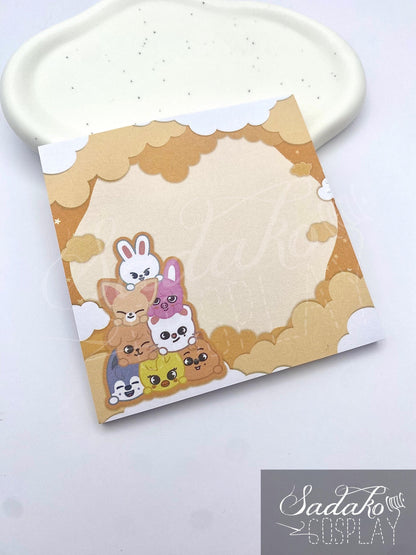 Sticky Notes Stray Kids SKZOO, 50 Blatt