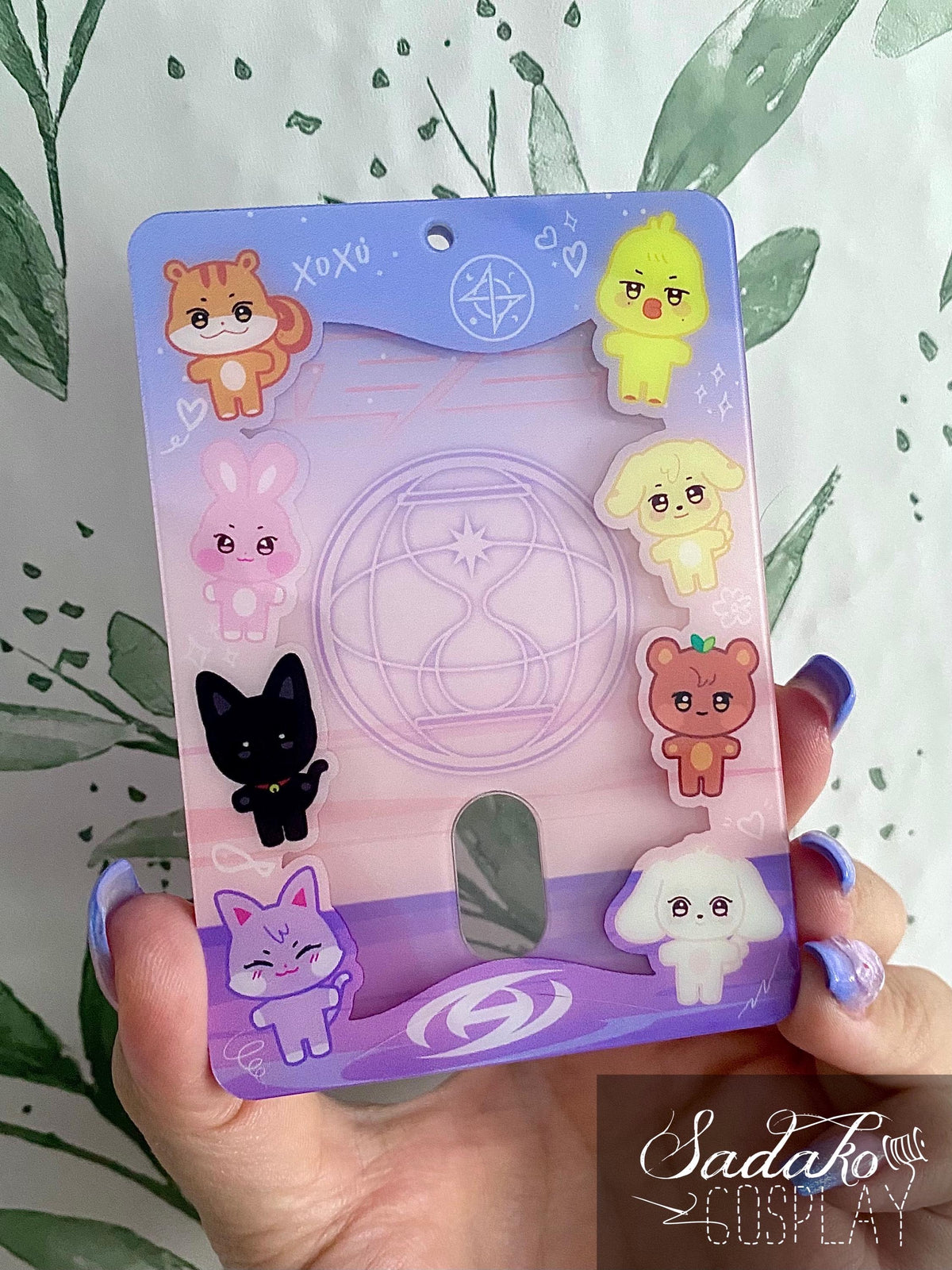 ATEEZ "Aniteez OT8" Acrylic Photocard Holder